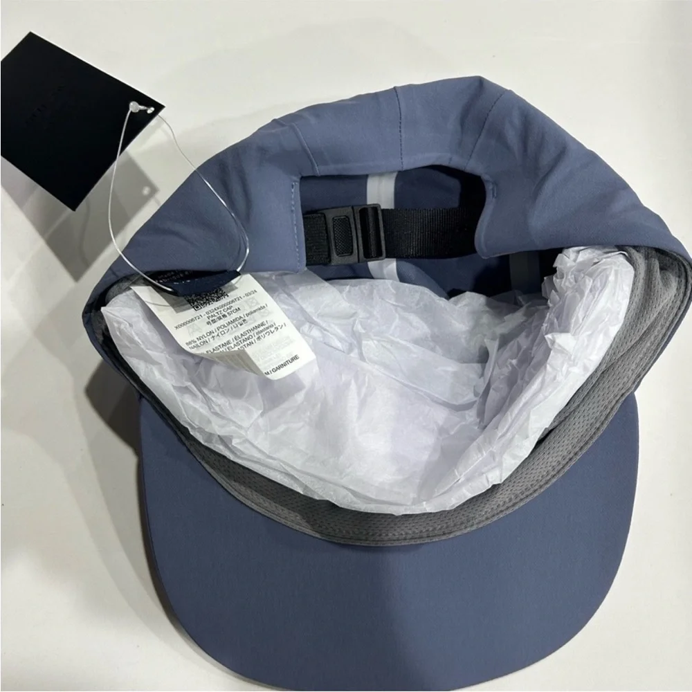 Arc’teryx Women's Mens Paltz Cap Stratus Blue NWT Softshell Hat Performance L/XL